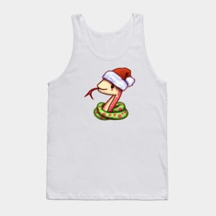 Cute Snake Drawing Tank Top